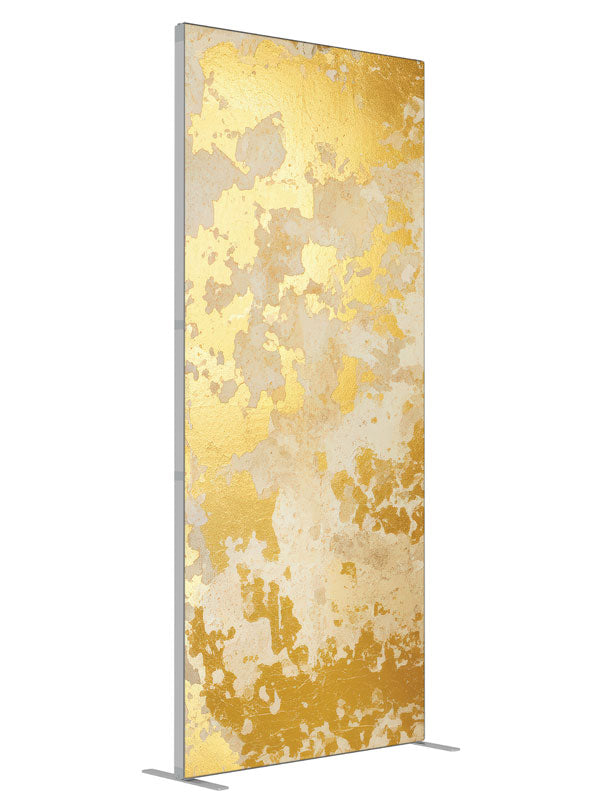 Muted gold beige worn plaster printed backdrop angled 3ft - Denny StudioEdge SECP-8855