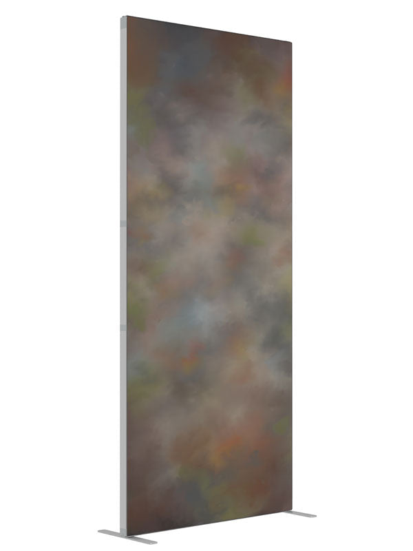 Muted Pastel shown at an angled view, photography backdrop panel for Denny StudioEdge silicone edge frame, 3 ft