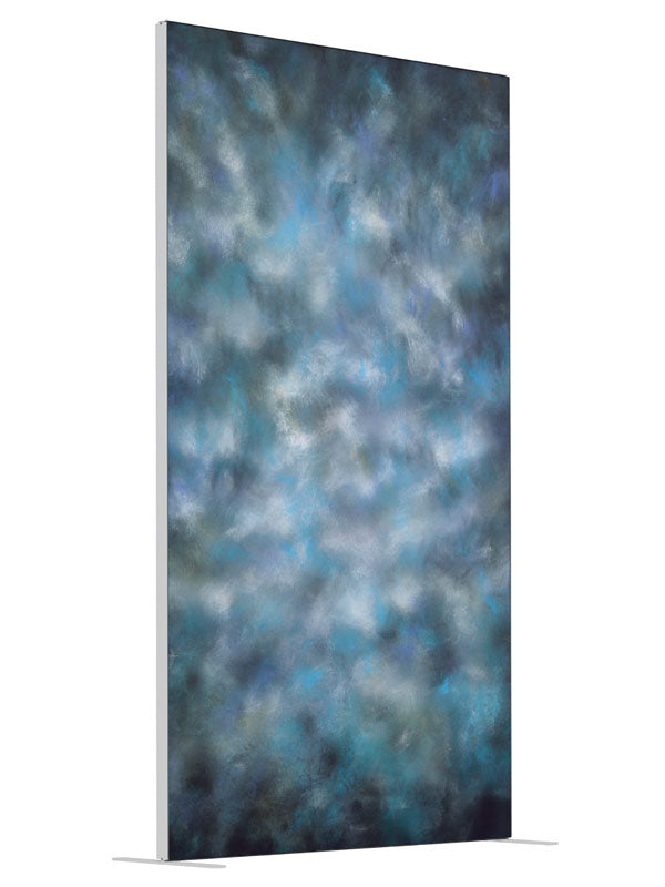 Mystical Cloud shown at an angled view, photography backdrop panel for Denny StudioEdge silicone edge frame, 4 ft