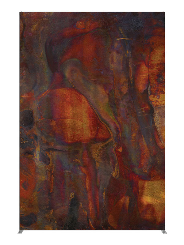 Nebula Dark Smoke Abstract, photography backdrop panel for Denny StudioEdge silicone edge frame, 5 ft