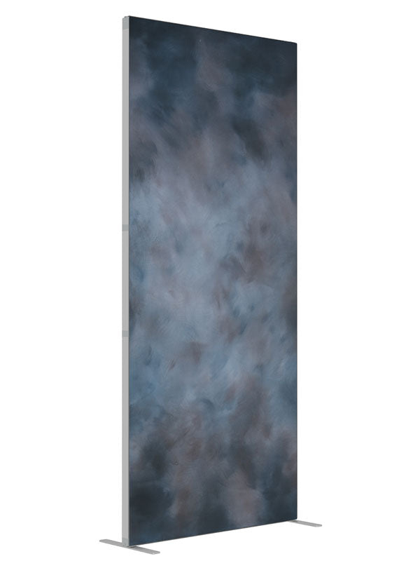 Neutrality shown at an angled view, photography backdrop panel for Denny StudioEdge silicone edge frame, 3 ft