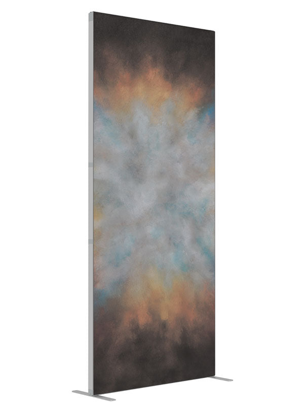 Night Fall shown at an angled view, photography backdrop panel for Denny StudioEdge silicone edge frame, 3 ft