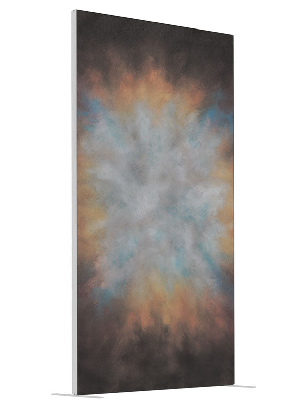 Night Fall shown at an angled view, photography backdrop panel for Denny StudioEdge silicone edge frame, 4 ft