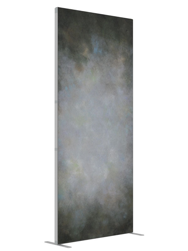 Night Vision shown at an angled view, photography backdrop panel for Denny StudioEdge silicone edge frame, 3 ft