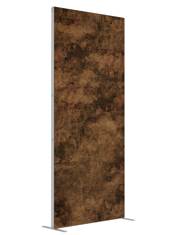 November Earth shown at an angled view, photography backdrop panel for Denny StudioEdge silicone edge frame, 3 ft