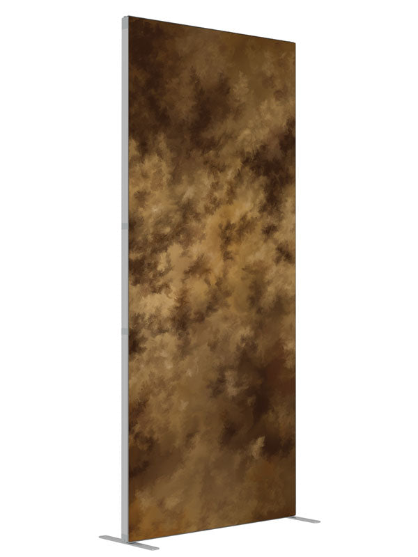 November Sky shown at an angled view, photography backdrop panel for Denny StudioEdge silicone edge frame, 3 ft