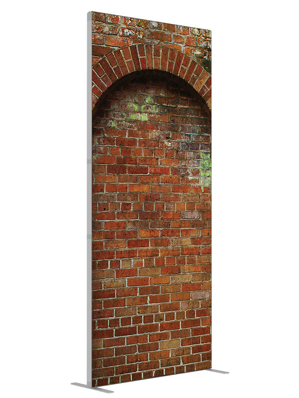 OBriens shown at an angled view, photography backdrop panel for Denny StudioEdge silicone edge frame, 3 ft