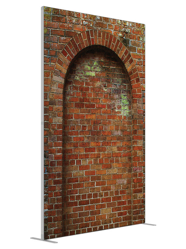 OBriens shown at an angled view, photography backdrop panel for Denny StudioEdge silicone edge frame, 5 ft