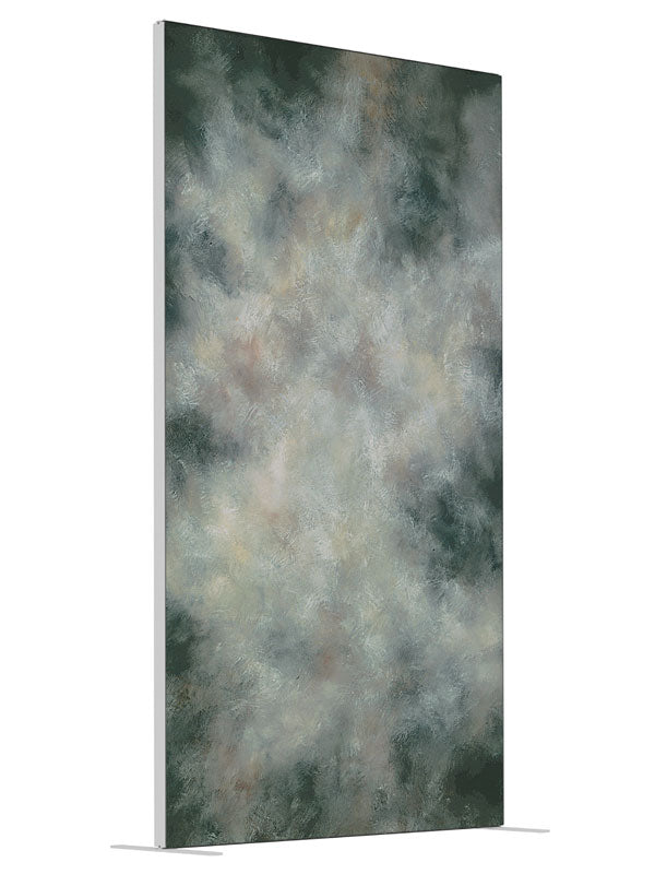 Obsession shown at an angled view, photography backdrop panel for Denny StudioEdge silicone edge frame, 4 ft