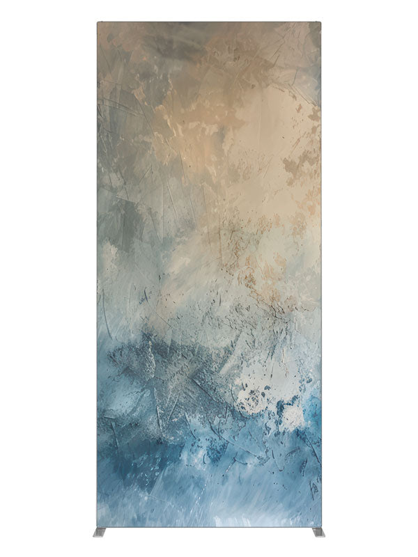 Ocean Mist Abstract, photography backdrop panel for Denny StudioEdge silicone edge frame, 3 ft