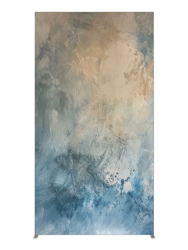 Ocean Mist Abstract, photography backdrop panel for Denny StudioEdge silicone edge frame, 4 ft