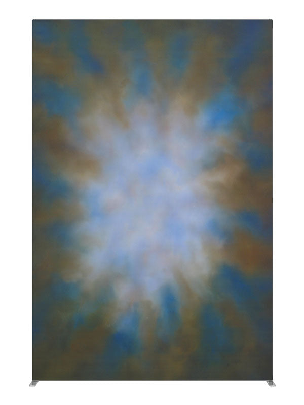Ochre, photography backdrop panel for Denny StudioEdge silicone edge frame, 5 ft
