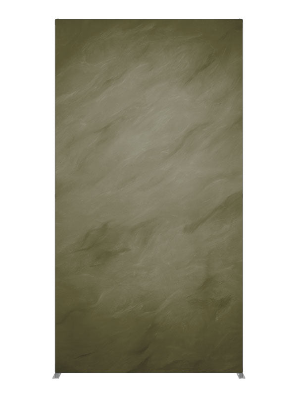 Olive Green, photography backdrop panel for Denny StudioEdge silicone edge frame, 4 ft