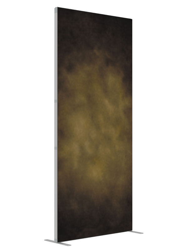 Olivine shown at an angled view, photography backdrop panel for Denny StudioEdge silicone edge frame, 3 ft