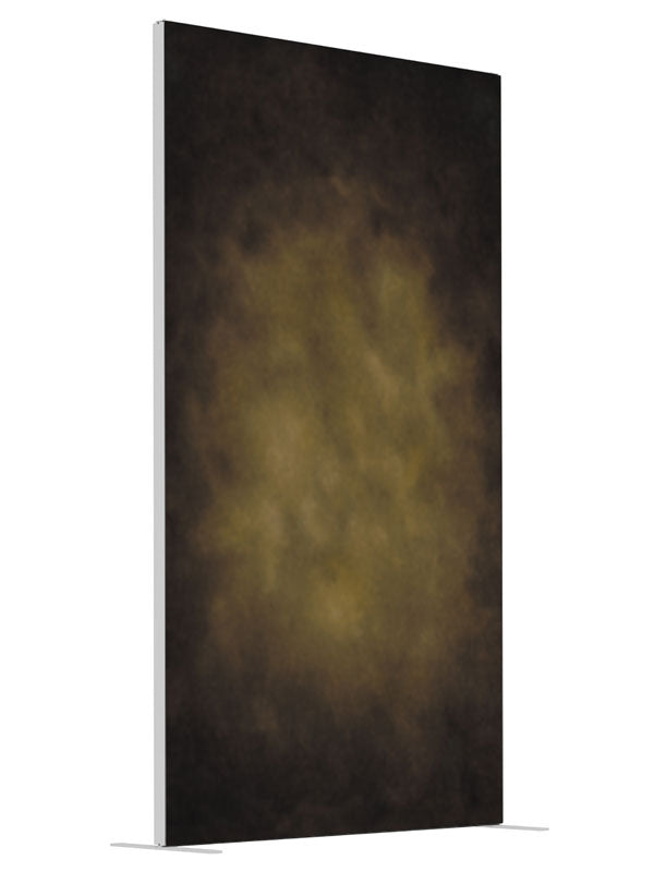 Olivine shown at an angled view, photography backdrop panel for Denny StudioEdge silicone edge frame, 4 ft