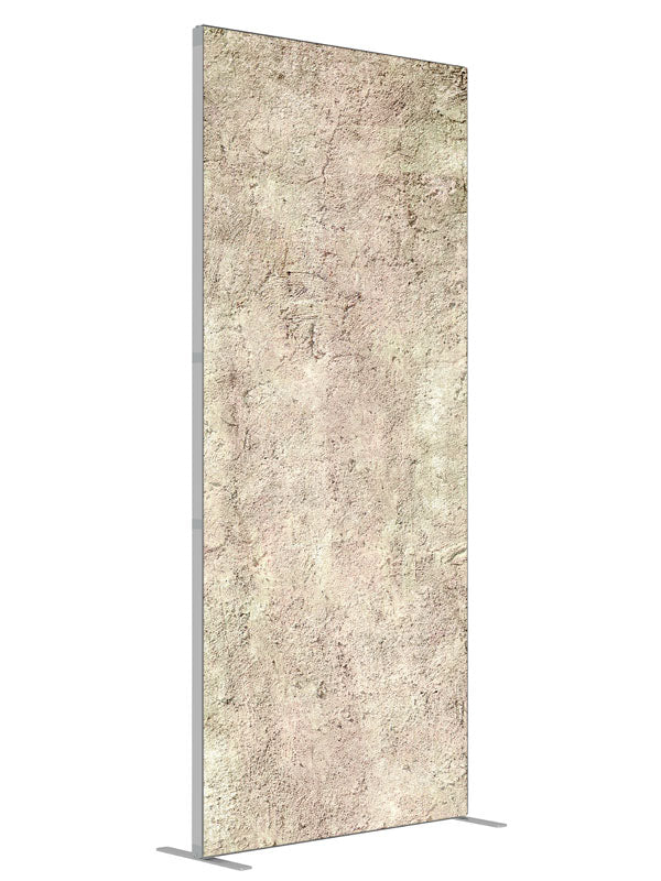 Opal Blush shown at an angled view, photography backdrop panel for Denny StudioEdge silicone edge frame, 3 ft