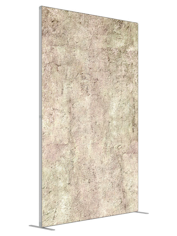 Opal Blush shown at an angled view, photography backdrop panel for Denny StudioEdge silicone edge frame, 5 ft