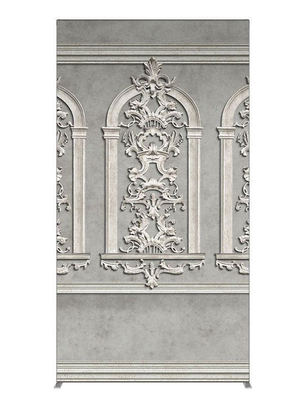 Ornate Wall, photography backdrop panel for Denny StudioEdge silicone edge frame, 4 ft