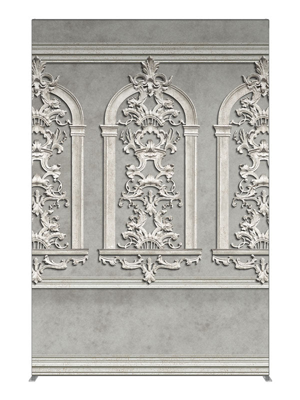Ornate Wall, photography backdrop panel for Denny StudioEdge silicone edge frame, 5 ft