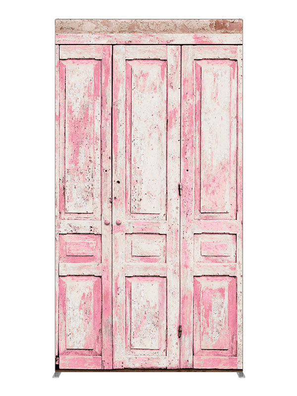 Pink Cabinets, photography backdrop panel for Denny StudioEdge silicone edge frame, 4 ft