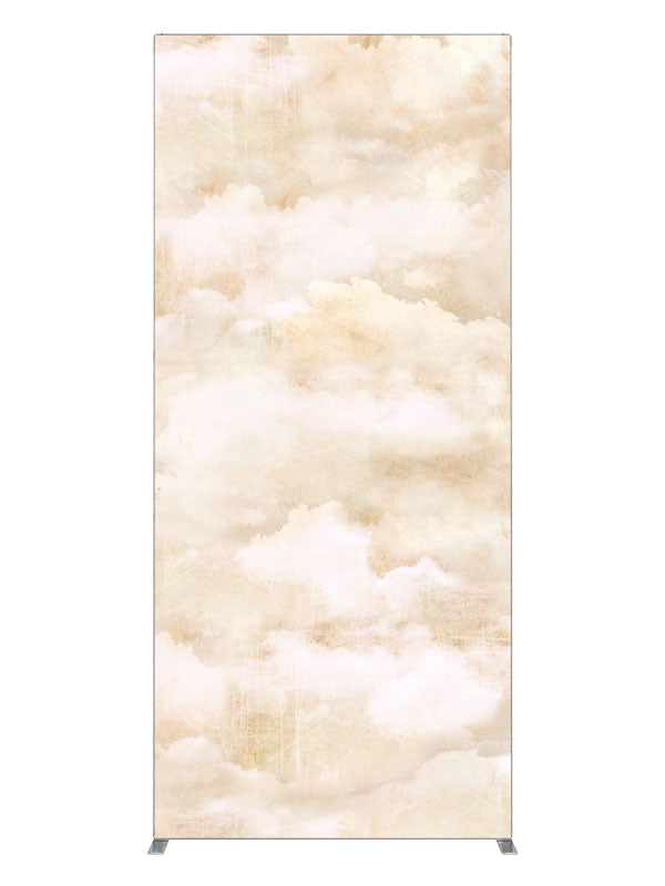 Paper Clouds, photography backdrop panel for Denny StudioEdge silicone edge frame, 3 ft