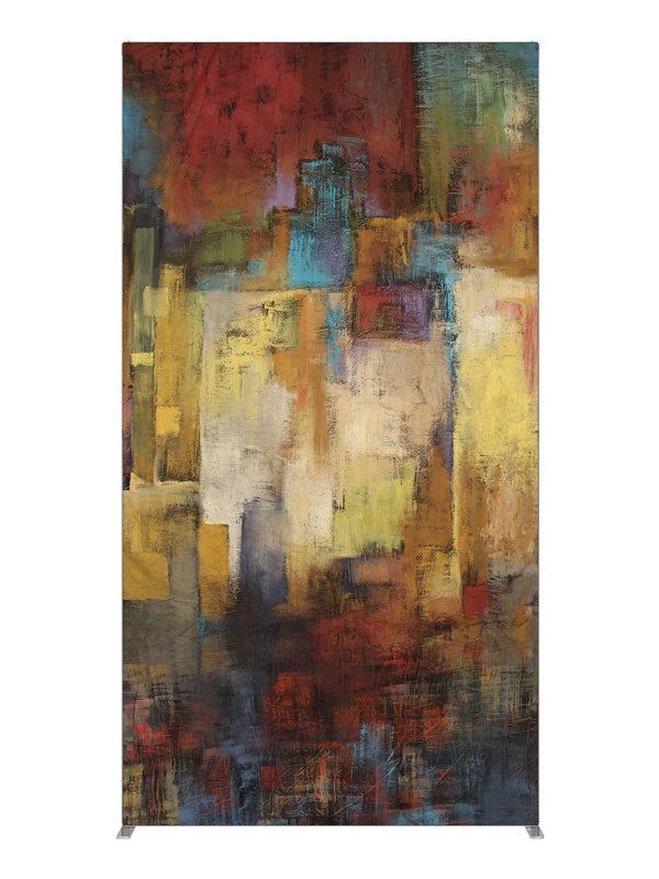 Paraphernalia Cubist Abstract, photography backdrop panel for Denny StudioEdge silicone edge frame, 4 ft