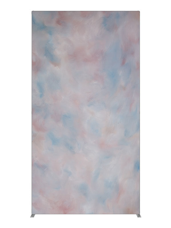 Pastel Blues, photography backdrop panel for Denny StudioEdge silicone edge frame, 4 ft