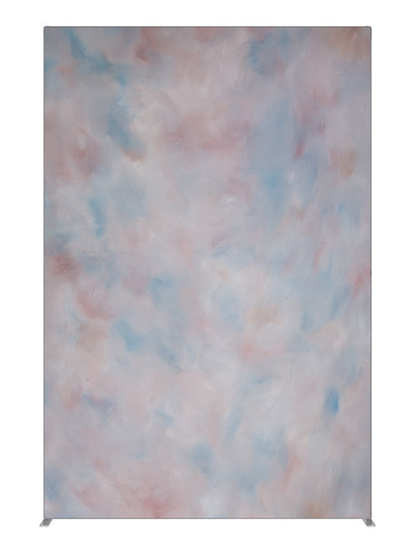 Pastel Blues, photography backdrop panel for Denny StudioEdge silicone edge frame, 5 ft