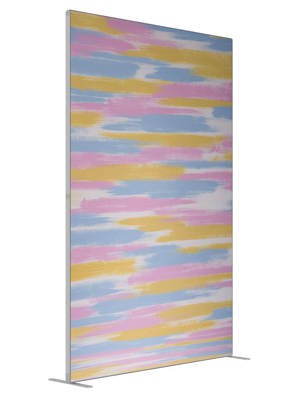 Pastel Brush shown at an angled view, photography backdrop panel for Denny StudioEdge silicone edge frame, 5 ft
