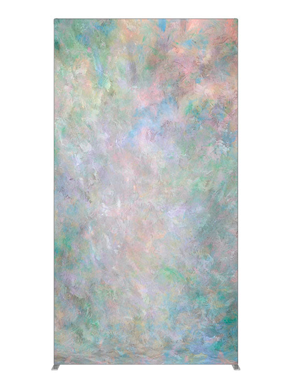 Pastel Monet, photography backdrop panel for Denny StudioEdge silicone edge frame, 4 ft