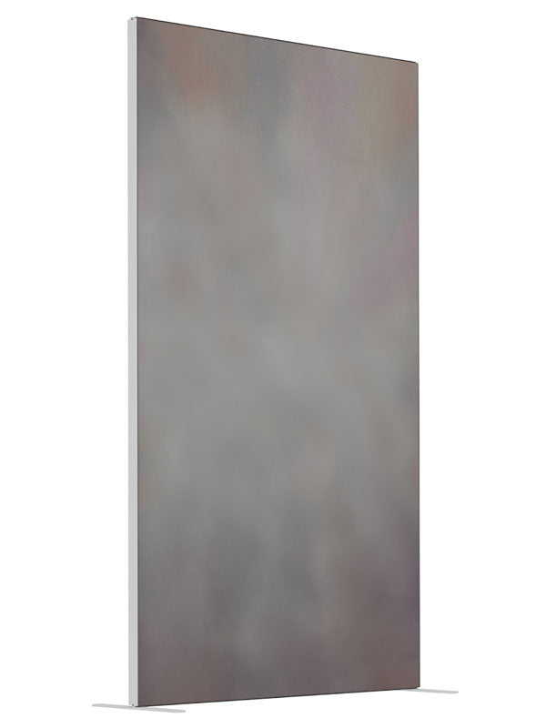 Pastel Porcelain shown at an angled view, photography backdrop panel for Denny StudioEdge silicone edge frame, 4 ft