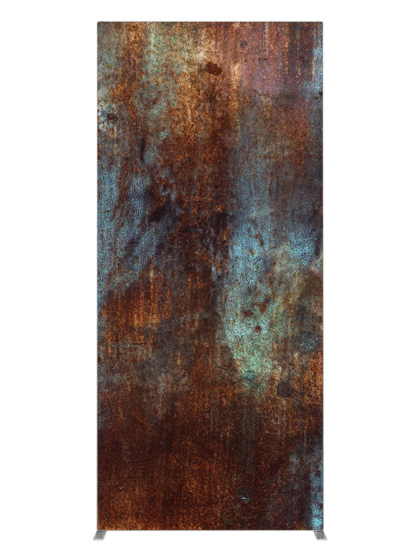 Patina Metal, photography backdrop panel for Denny StudioEdge silicone edge frame, 3 ft