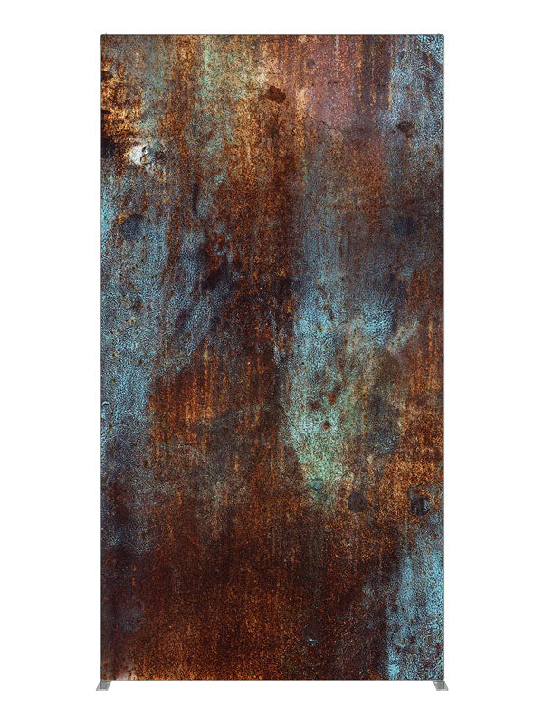 Patina Metal, photography backdrop panel for Denny StudioEdge silicone edge frame, 4 ft