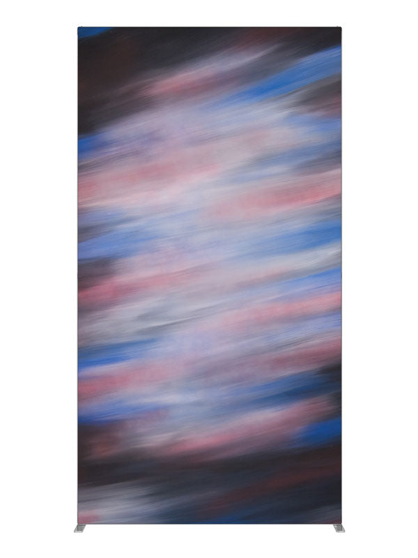 Patriotic Streak, photography backdrop panel for Denny StudioEdge silicone edge frame, 4 ft
