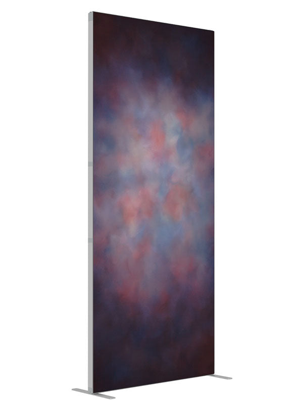 Patriotism shown at an angled view, photography backdrop panel for Denny StudioEdge silicone edge frame, 3 ft