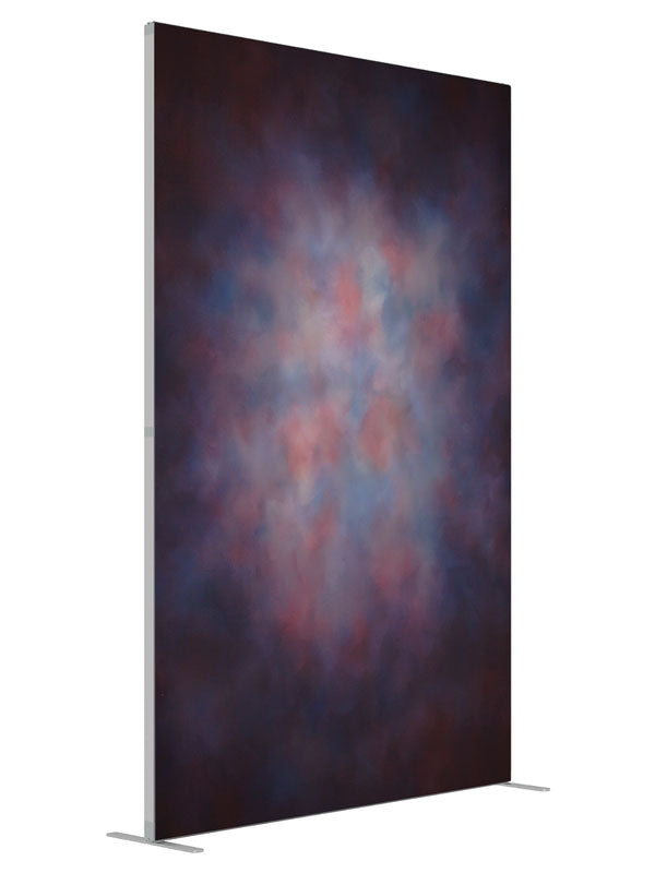 Patriotism shown at an angled view, photography backdrop panel for Denny StudioEdge silicone edge frame, 5 ft