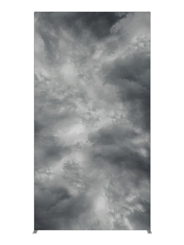 Perfect Storm Gray, photography backdrop panel for Denny StudioEdge silicone edge frame, 4 ft