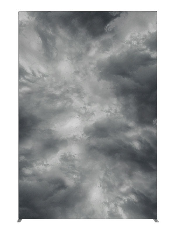 Perfect Storm Gray, photography backdrop panel for Denny StudioEdge silicone edge frame, 5 ft