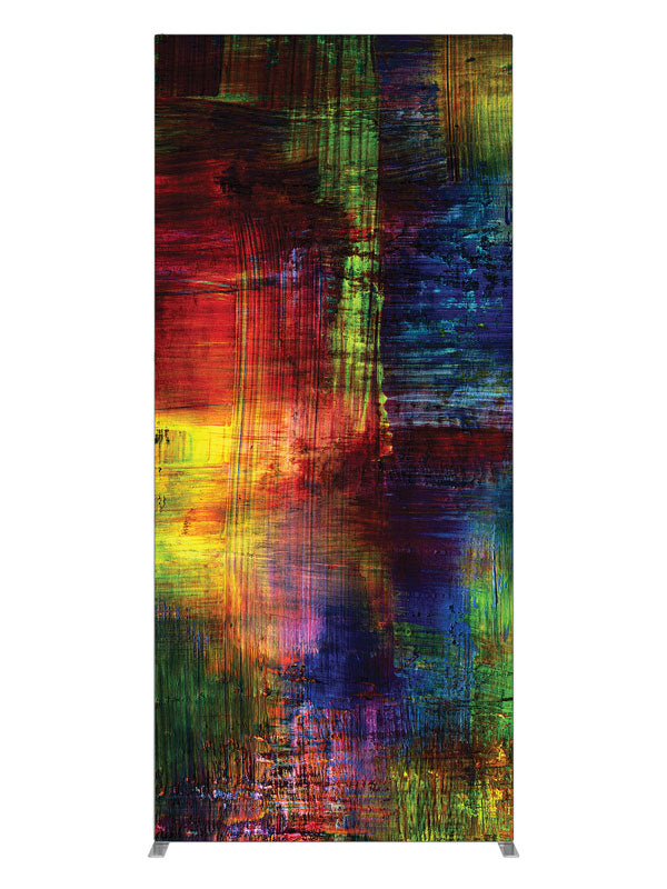 Perplexed Grunge Abstract, photography backdrop panel for Denny StudioEdge silicone edge frame, 3 ft