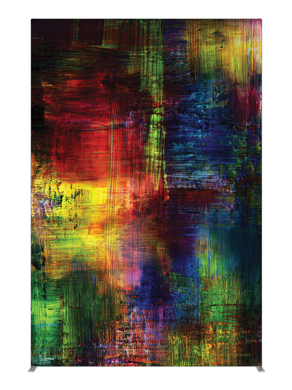 Perplexed Grunge Abstract, photography backdrop panel for Denny StudioEdge silicone edge frame, 5 ft