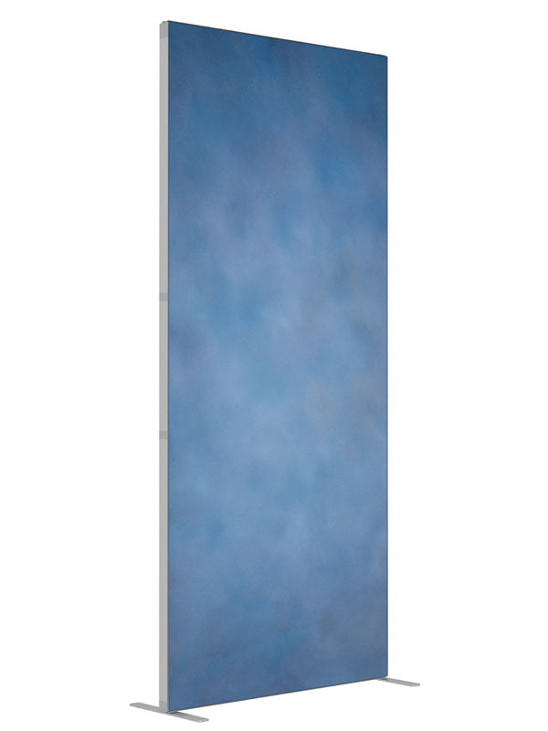 Pilots View shown at an angled view, photography backdrop panel for Denny StudioEdge silicone edge frame, 3 ft