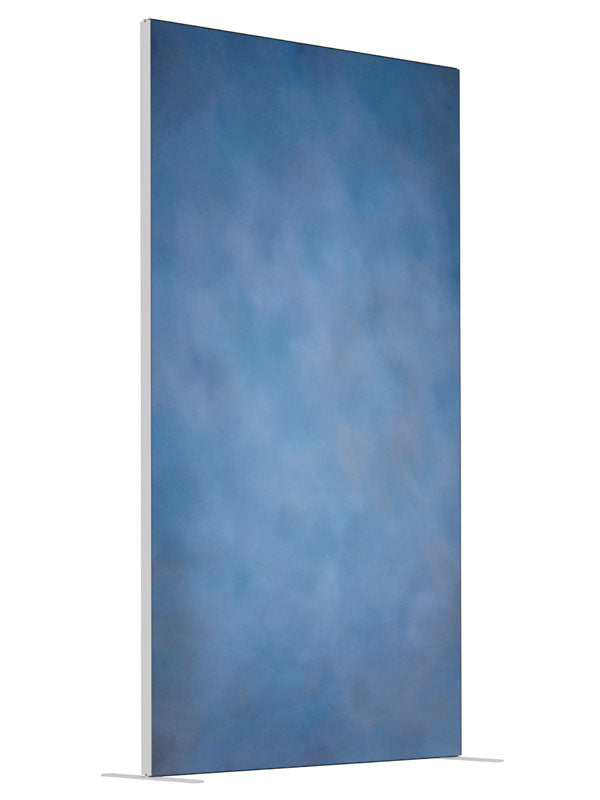 Pilots View shown at an angled view, photography backdrop panel for Denny StudioEdge silicone edge frame, 4 ft