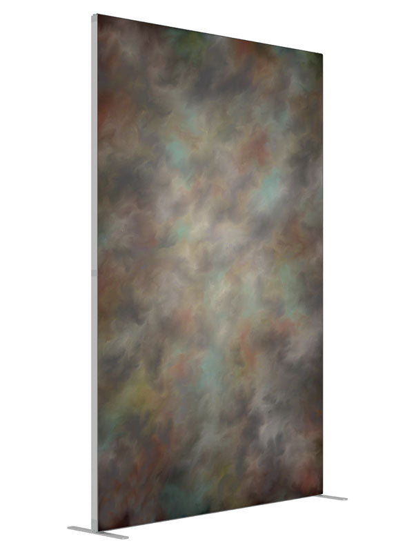 Pin Light shown at an angled view, photography backdrop panel for Denny StudioEdge silicone edge frame, 5 ft
