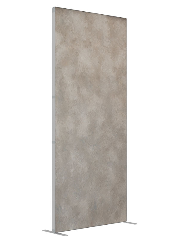 Pine Cone Cloudy Brown shown at an angled view, photography backdrop panel for Denny StudioEdge silicone edge frame, 3 ft