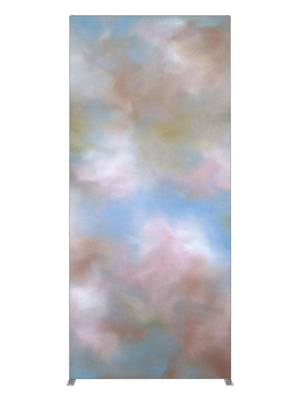 Pink Clouds, photography backdrop panel for Denny StudioEdge silicone edge frame, 3 ft