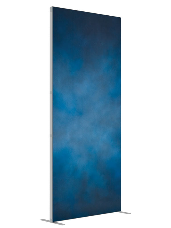 Piroli shown at an angled view, photography backdrop panel for Denny StudioEdge silicone edge frame, 3 ft