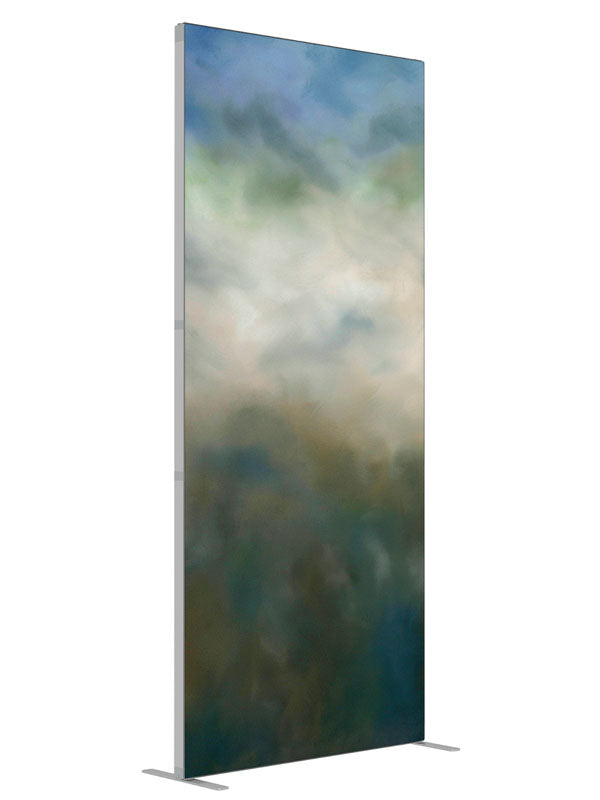 Pleasant Dream shown at an angled view, photography backdrop panel for Denny StudioEdge silicone edge frame, 3 ft