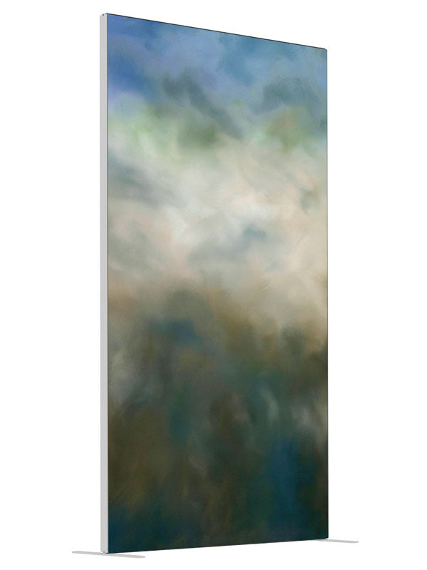 Pleasant Dream shown at an angled view, photography backdrop panel for Denny StudioEdge silicone edge frame, 4 ft