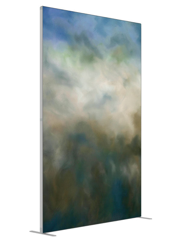 Pleasant Dream shown at an angled view, photography backdrop panel for Denny StudioEdge silicone edge frame, 5 ft