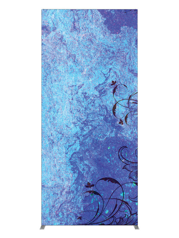 Pollen Pool Blue Speckle Texture, photography backdrop panel for Denny StudioEdge silicone edge frame, 3 ft